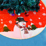 Pie De Árbol Grande Navideño 86 cm Decoración Tapete JH19HT989