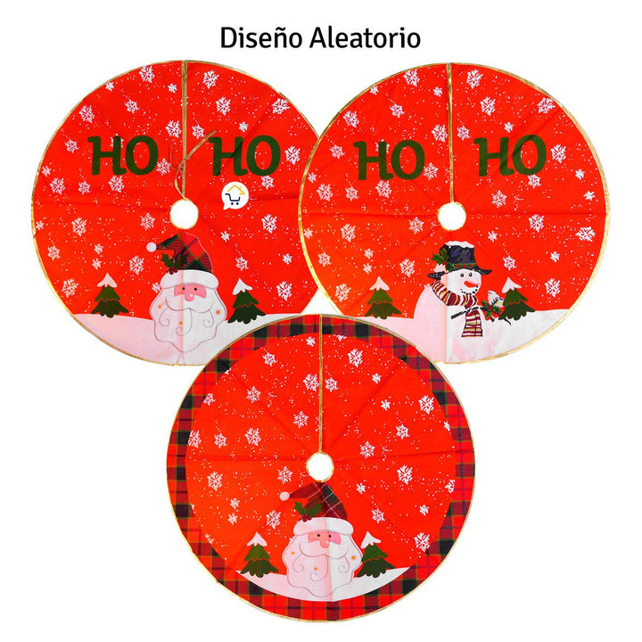 Pie De Árbol Grande Navideño 86 cm Decoración Tapete JH19HT989