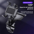 1pc Soporte universal para teléfono de coche giratorio 360°, soporte ajustable para salpicadero con compatibilidad automática, material ABS no impermeable, soporte rectangular para navegación GPS para uso en vehículos