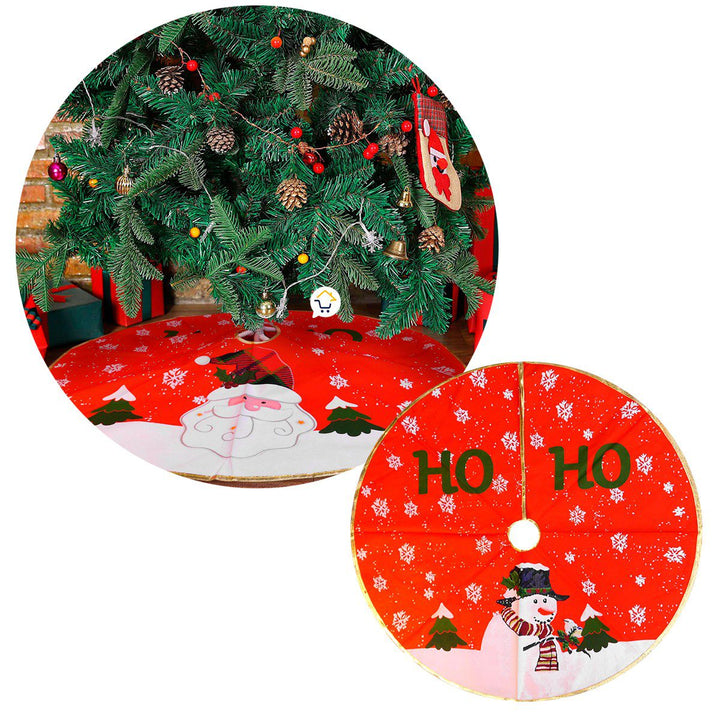 Pie De Árbol Grande Navideño 86 cm Decoración Tapete JH19HT989