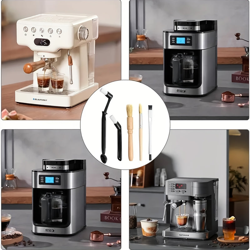 Juego de Limpieza para Máquina de Café de 4/5/6/15 piezas, Cepillo para Molinillo de Café, Cepillo de Limpieza para Molinillo de Café, Cepillo de Limpieza para Máquina de Café, Máquina de Café, Cepillo de Limpieza para Máquina de Café