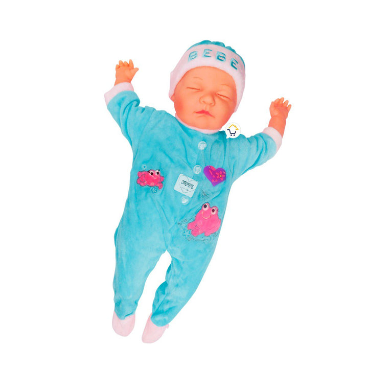 Muñeca Bebé Canciones Didáctica peluche Luces Infantil 765