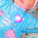 Muñeca Bebé Canciones Didáctica peluche Luces Infantil 765