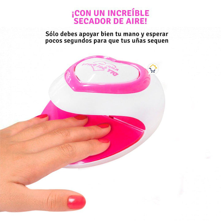 Kit De Uñas Juguete Set Manicure Infantil Accesorios 20211173