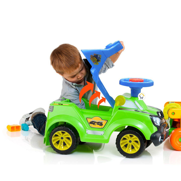 Vehículo Montable 3 En 1 Carro Paseador Juguete Infantil PF955
