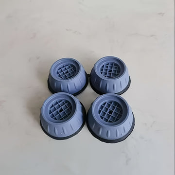 Juego de 4 Almohadillas Antivibración para Lavadoras y Secadoras - Reducción de Ruido, Protección de Suelo, Accesorios Esenciales para la Lavandería