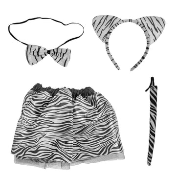 Disfraz Animales 4 Piezas Accesorios Halloween Niña Fiesta Disfraces OF-1492