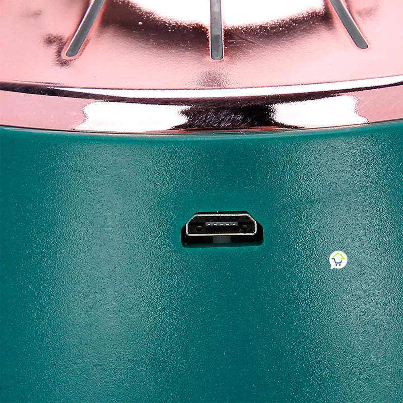 Humidificador Volcán Led RGB Difusor de Aromas X9
