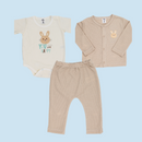 SET 3PZA BEBE NIÑO 10885 FOR BABY