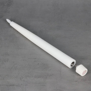 Vela Larga LED x2 Decorativa Efecto Real 830-33