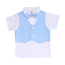 CONJUNTO BAUTIZO BEBE NIÑO 958 BABY TOON