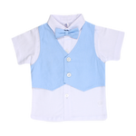 CONJUNTO BAUTIZO BEBE NIÑO 958 BABY TOON