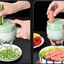 Cortador De Verduras For Cocinar Carne, 1 Paquete De 4 Pica