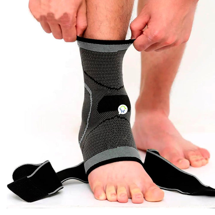 Tobillera Deportiva Alta Compresión Ajustable WL-8058