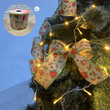 Cintas Decorativa Navideña Figuras x4 Rollos 9.15M CH23-2F