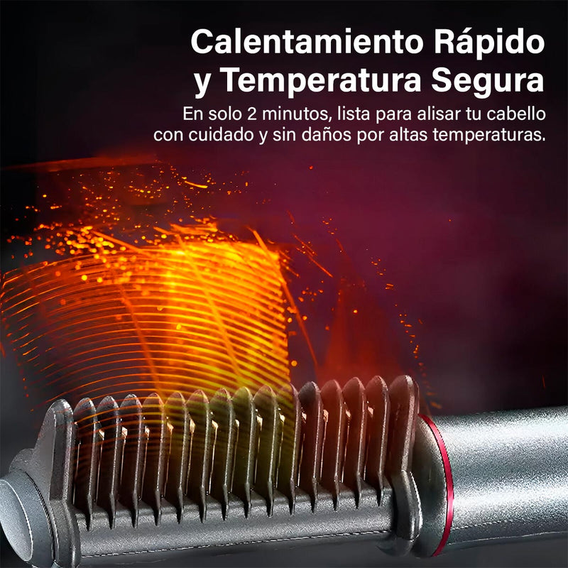 Cepillo Alisador Plancha de Cabello Inalámbrica KM-559