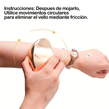 Depilador Manual Exfoliante Sin Dolor Corporal Removedor Pelo ASL-663