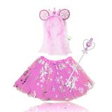 Disfraz Princesa Helada Accesorios Halloween Niñas Fiesta de Disfraces OF-701