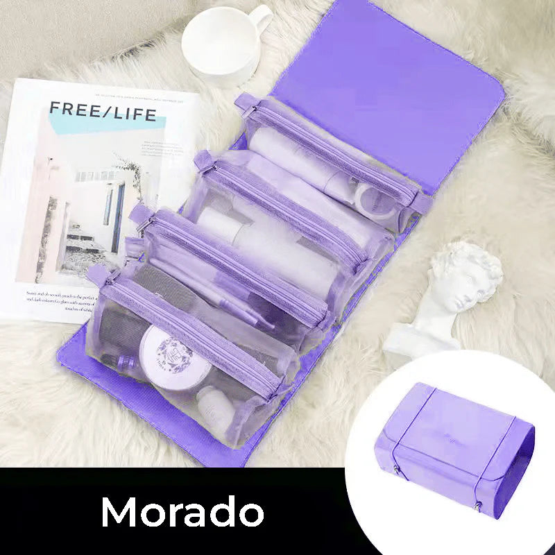 DeluxGlam™ - Bolso de maquillaje 4 en 1