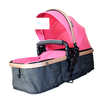 COCHE MOISES MILAN 1 BEBESITOS ROSADO