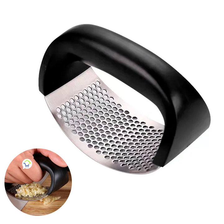 Prensa De Ajos Triturador Manual En Acero Inoxidable 69010