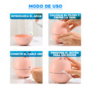 Humidificador Aromatizador Difusor Aroma Luz LED QH806