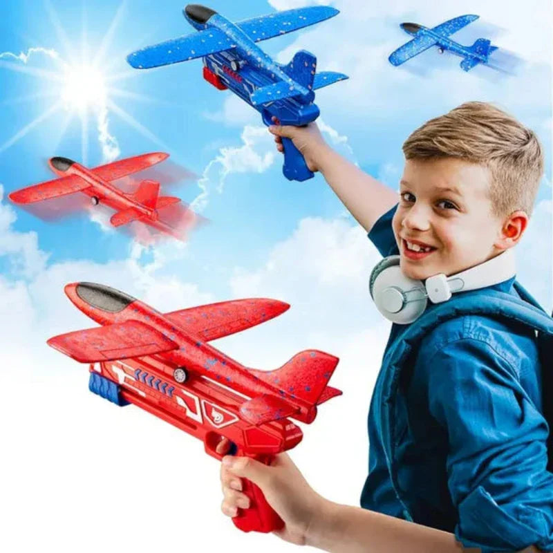 Juguete lanzador de avión