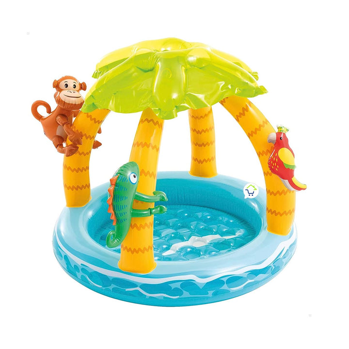 Piscina Isla Tropical Inflable Flotador Infantil 58417NP