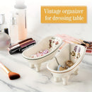 Encantador Jabonera Ovalada de Cerámica de 14.22cm - Decoración Vintage para Baño, Perfecta para Accesorios de Hogar y Cocina, Decoración y Accesorios de Baño