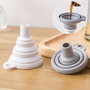 1pc Embudo de Silicona Plegable - Mini, Utensilio de Cocina Seguro para Alimentos para la Dispensación Fácil de Líquidos