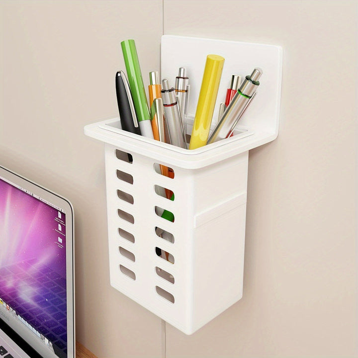 Conjunto de 3 piezas para Montar en la Pared: Drenaje para Pasta Dental y Estante de Almacenamiento para Cepillos de Dientes, Adecuado para Suministros de Baño, Habitación y Sala de Estar con Instalación Multifuncional sin Rastro