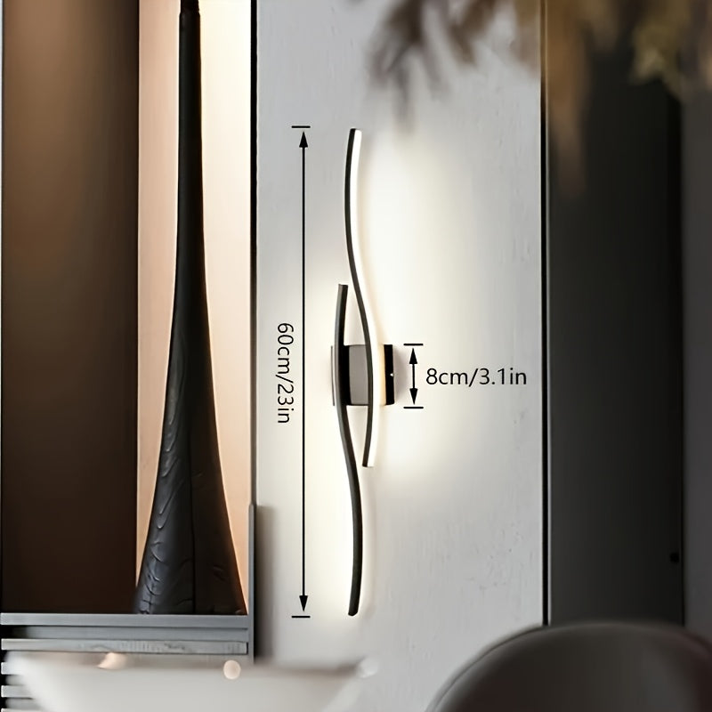 Linterna de Pared Semienterrada LED Industrial Moderna - Elegante en Metal con Haz de Luz Blanco Flexible, Cableado Directo 85V-265V, Incluye Herrajes para Instalación para Espacios Comerciales, Restaurantes y Decoración del Hogar, Iluminación de Hoteles