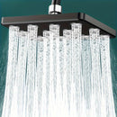 Cabezal De Ducha De Alta Presión Para Baño, Cuadrado Plateado/De Color Negro, Rociador De Ducha Fijo Diario Para Baño, Accesorios De Baño, Cabezal De Ducha