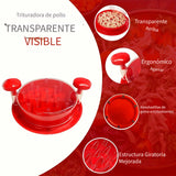 1pc Molinillo de Comida Rojo Práctico, Apto para Lavavajillas y Triturador Giratorio para Uso Fácil, Utensilios de Cocina que Ahorran Espacio, Resistente al Calor, Tapa Transparente, Antideslizante, Mango Ergonómico