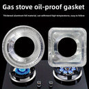 10pcs Gaskest Antimanchas para Estufa de Gas - Anillos Redondos y Cuadrados de Aluminio Resistentes al Calor, Resistencia a Altas Temperaturas hasta 500°C, Protectores Fáciles de Limpiar para Quemadores de Gas e Inducción, Protector de Encimeras de Gas,