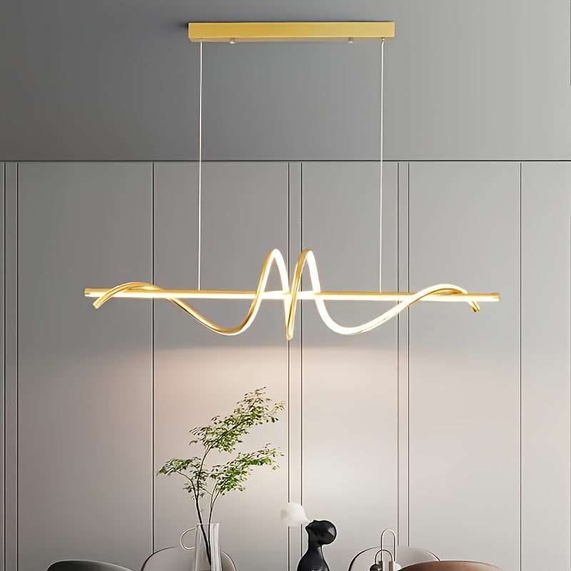 Linterna colgante LED moderna con pantalla de aluminio para techo, adecuada para iluminación urbana y ambiental - cableada, luz blanca neutra o cálida ajustable, 110V-240V, ideal para restaurantes, cafeterías y oficinas