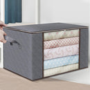 3 unidades de contenedores de almacenamiento plegables de gran capacidad con cierre de cremallera - Material no tejido duradero, ideal para organizar ropa de cama, ropa y artículos para el hogar, Organización del hogar|Contenedores de almacenamiento eleg