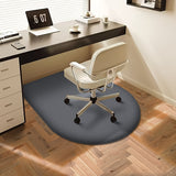 Alfombra duradera para silla de estudio con arco simple, para computadora, hogar, dormitorio o tocador, suave y aislante de sonido