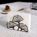 Elegante Porta Servilletas de Hoja de Ginkgo de Metal - Perfecto para Mesas de Comedor y de Café, Decoración de Cocina, Ideal para Restaurantes, Hoteles, Cafeterías