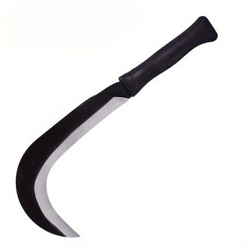 Herramienta manual para jardín - Embrague ergonómico y resistente al agua, hoja curva afilada para cortar ramas de manera eficiente y eliminar malezas, mango de plástico duradero, ideal para uso en jardinería doméstica y profesional, herramienta de jardi