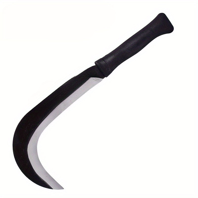 Herramienta manual para jardín - Embrague ergonómico y resistente al agua, hoja curva afilada para cortar ramas de manera eficiente y eliminar malezas, mango de plástico duradero, ideal para uso en jardinería doméstica y profesional, herramienta de jardi