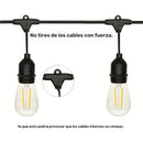 Luces solares con control remoto de 30.48 metros (30 bombillas), luces solares de 13.11/30.48 metros con 11/32 bombillas LED S14 irrompibles, luces solares para patio, jardín, balcón, cerca, camping, fiestas al aire libre, color blanco cálido