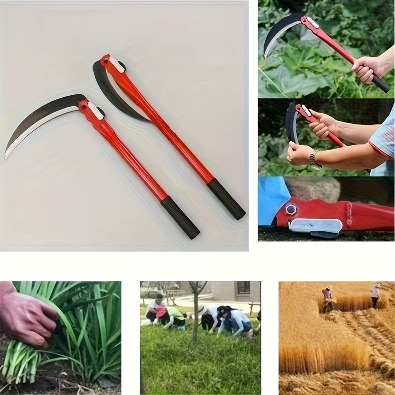 1 Pares de Tijeras Plegables de Acero de Carbono Duraderas, Herramienta de Poda Portátil para Jardín con Asidero Cómodo y Bloqueo de Seguridad, Adecuado para el Cuidado de Césped y Jardín - Sin Batería, Herramientas de Mantenimiento de Jardín | Diseño Pl