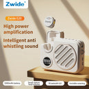 Altavoz mini inalámbrico Zwide E20 para profesores, micrófono inalámbrico recargable USB-C con 2.4G/3G/4G/5G, batería, control de volumen, uso invisible, perfecto para aula, oficina o uso al aire libre, altavoz de oficina, altavoz portátil, diseño compac