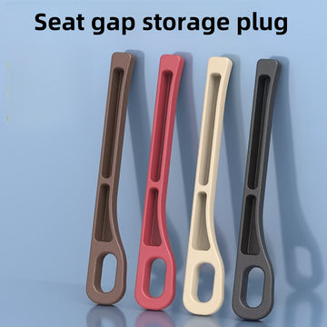Conjunto de 2 piezas de rellenos para huecos de asientos de coche. Rellenos de espuma suave multifuncionales para huecos laterales de asientos con funciones de almacenamiento y gancho. Tapones de huecos 3 en 1 universales para coches, SUV y camiones para