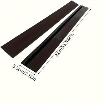 2-Unidades de Cubiertas de Espacio de Estufa de Silicona, 21-Pulgadas - Sellador de Estufa Impermeable para Mostrador y Estufa, No en Contacto con Alimentos, Sin Carga, Material Duradero