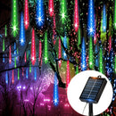 Luces Solares de Lluvia Meteórica Loyyz para Exteriores - Decoración de Jardín con Panel Solar, IPX4 Alta Calidad, Efecto Cielo Estrellado, LED Eficiente en Energía, Ideal para Bodas, Pascua, Ramadán, Patio o Techo - Iluminación Festiva y Decoraciones So