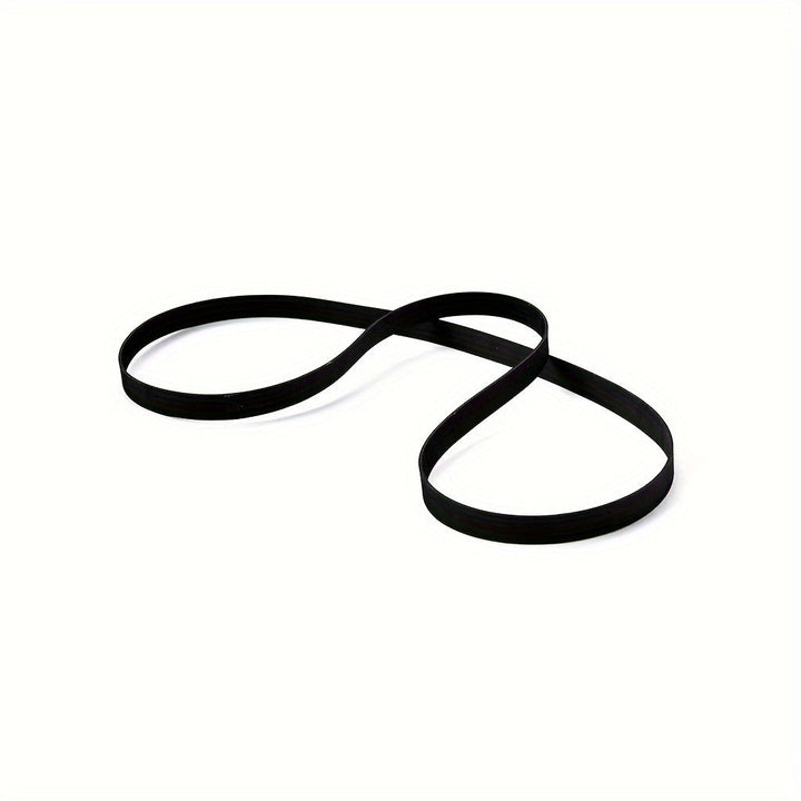 10 unidades de cinturones de goma negra de alta calidad para platos giradiscos - Superficie suave y duradera para reproductores de discos fonográficos, accesorio para platos giradiscos de vinilo | Cinturón de superficie suave | Construcción duradera, acc