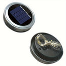 4/6pcs Luces de Hadas LED con Energía Solar, Luces de Cadena con Ganchos para Tapa de Tarro Mason - Ideales para Decoraciones Interiores y Exteriores, Navidad, Fiestas y Ambiente de Fiesta - Batería de Níquel Recargable, No Necesita Control Remoto, Luces