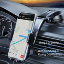 Soporte para teléfono de coche ajustable en vertical y horizontal, ofrece alta estabilidad y fuerte adhesión, incluye almohadilla adicional. Compatible con todos los smartphones